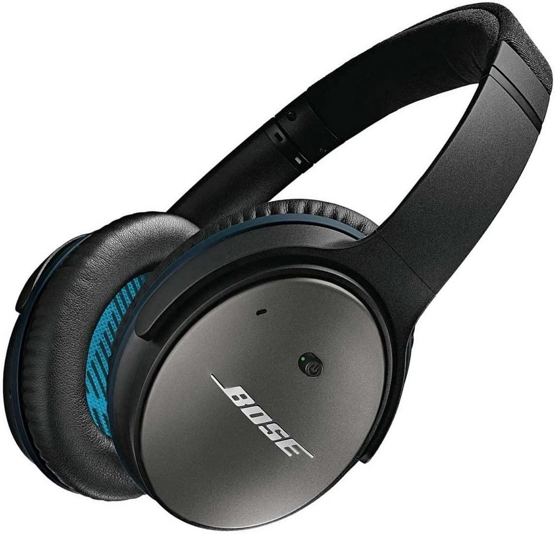 Bose QuietComfort 25 Over Ear Headphone Noise Cancelling - Black