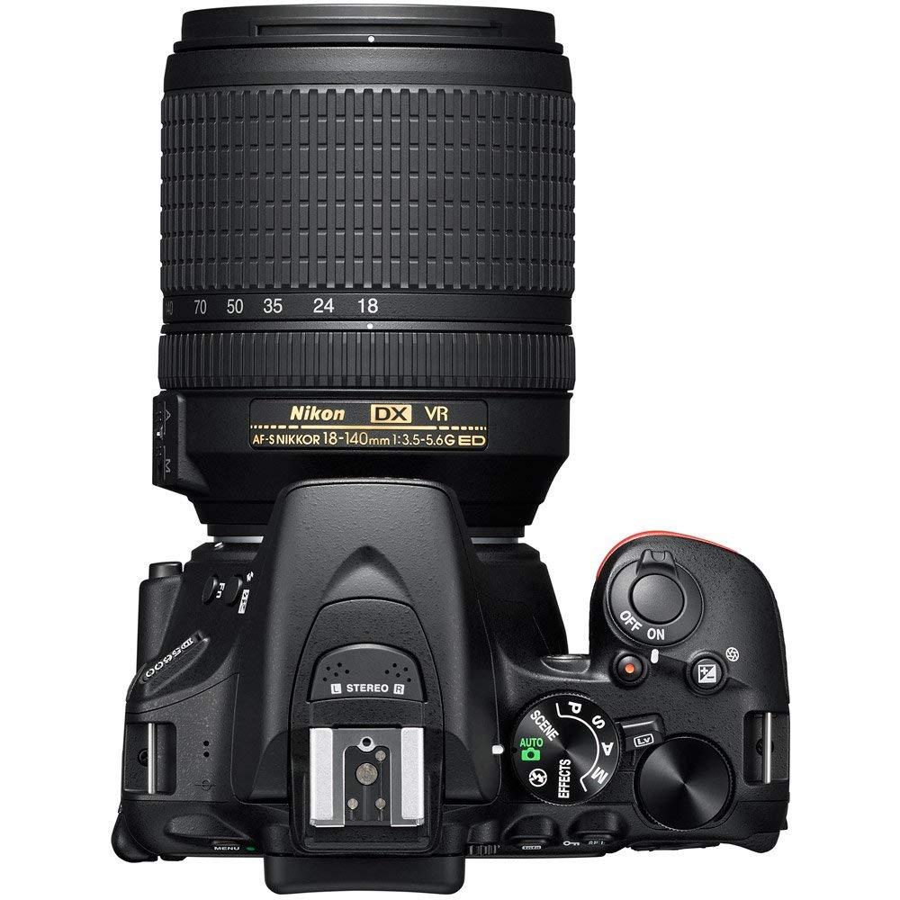 Buy NIKON DSLR Camera D5600+18-55VR KIT Black Online in UAE | Emax