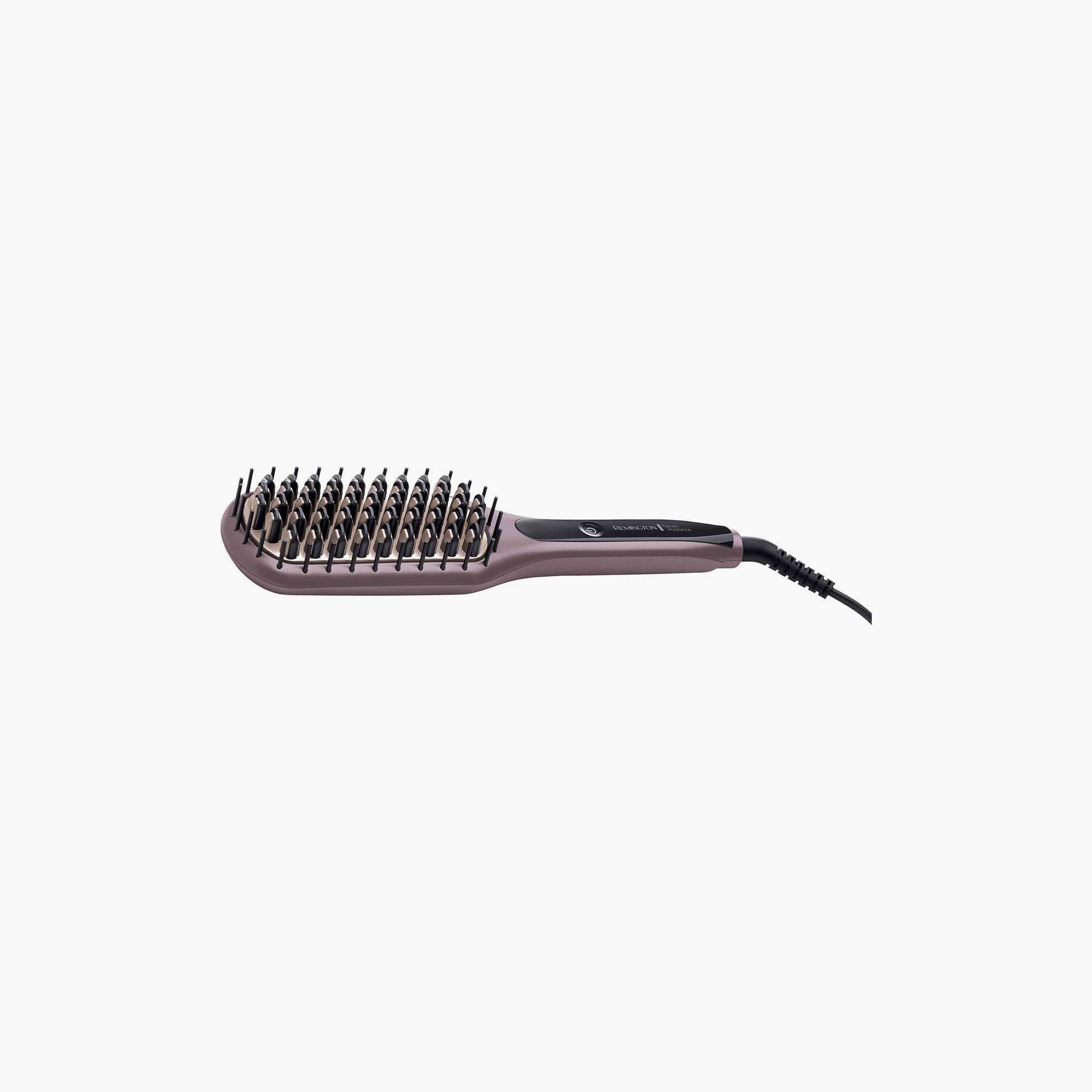 Remington Keratin Radiance Sleek And Smooth Heated Brush RECB 7401