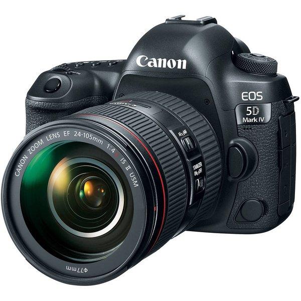 Buy Canon EOS 5D Mark IV DSLR Camera Black With 24-105mm F/4L IS 