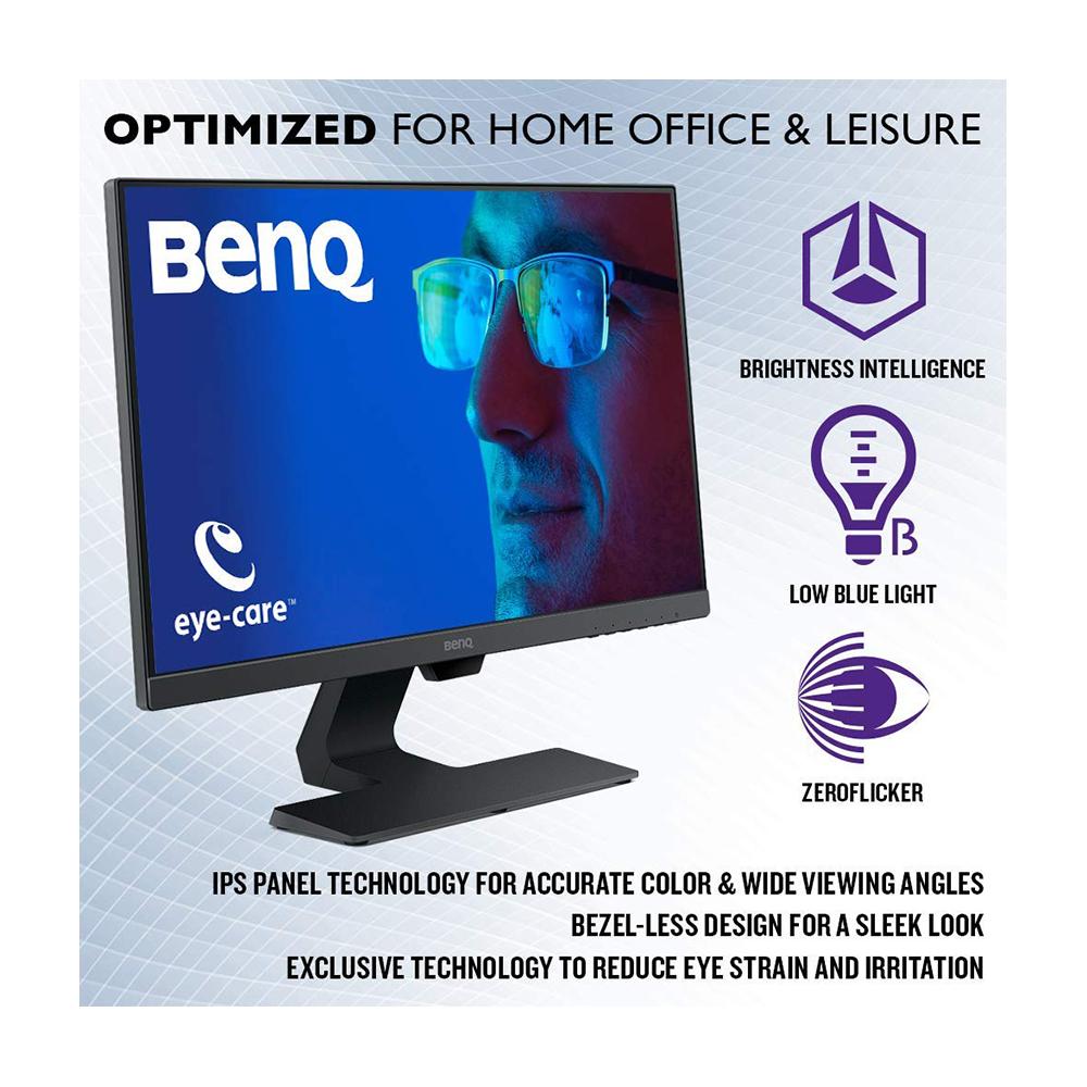 Buy Benq GW2480 Stylish Eye Care Monitor 24inch Black Online