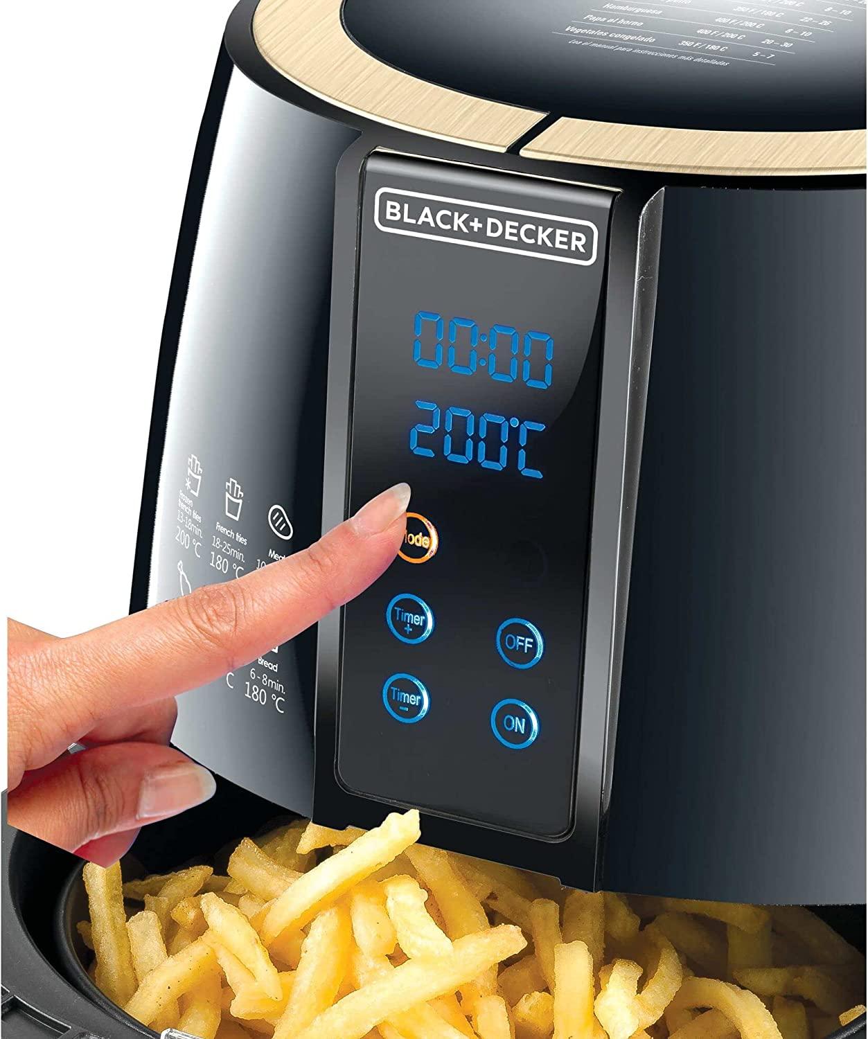 Buy Black Decker Digital Air Fryer 4.0 Litres Black AF400 B5