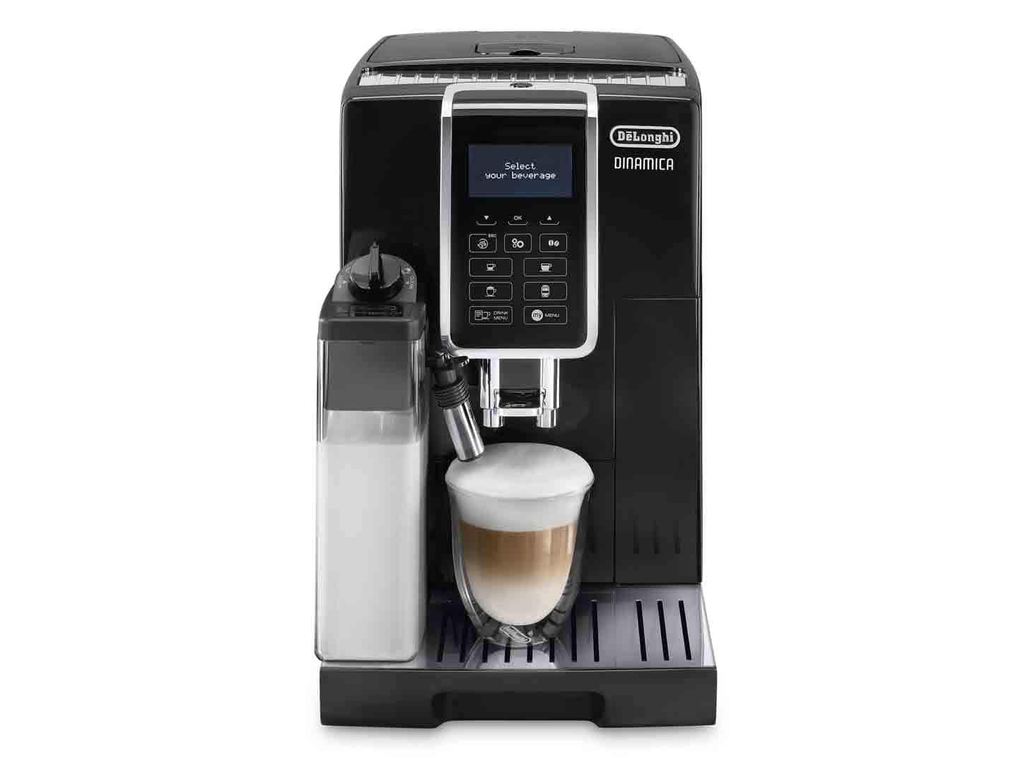 Buy Delonghi Dinamica Coffee Machine ECAM350.55B Black Online in