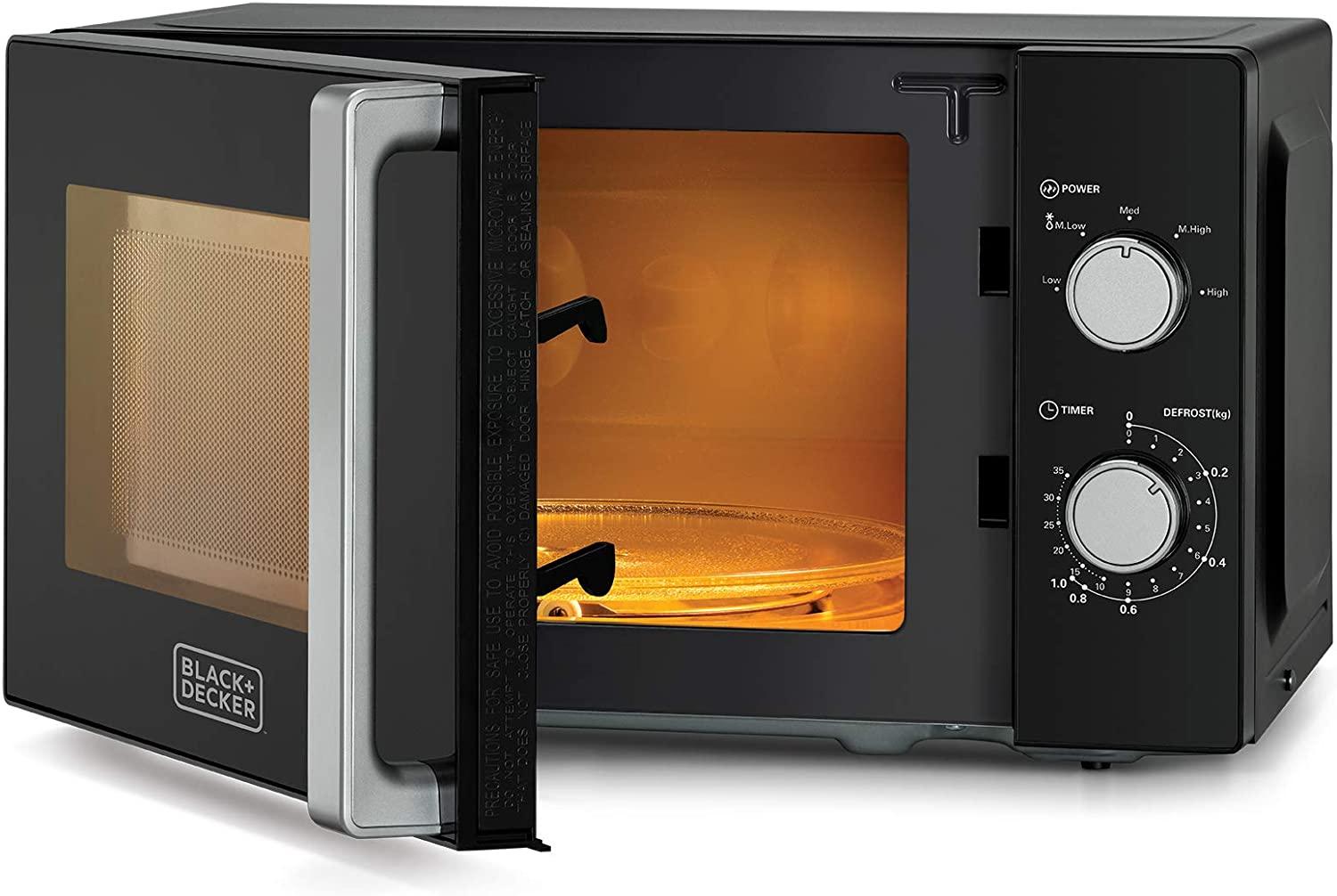 Buy Black and Decker Microwave Oven 20L MZ2010PB5 Online in UAE