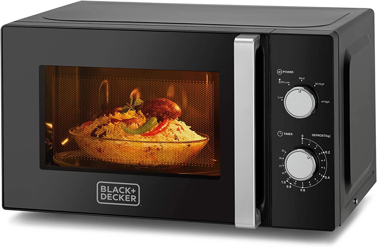 Buy Black+Decker Microwave Oven 20L MZ2020P-B5 Black Online - Shop