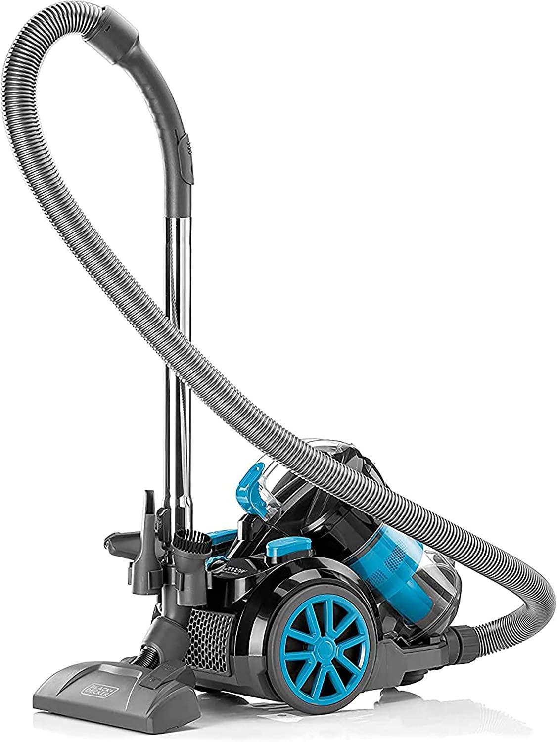 BLACK DECKER 1600W 2.5L Corded Vacuum Cleaner 20KPa Suction Power