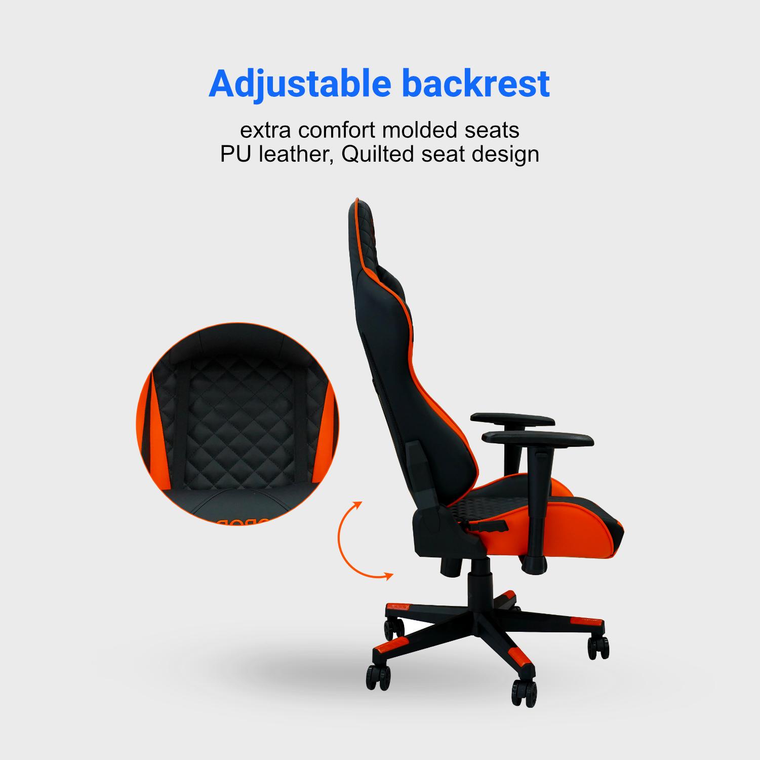 Orange store gaming chair