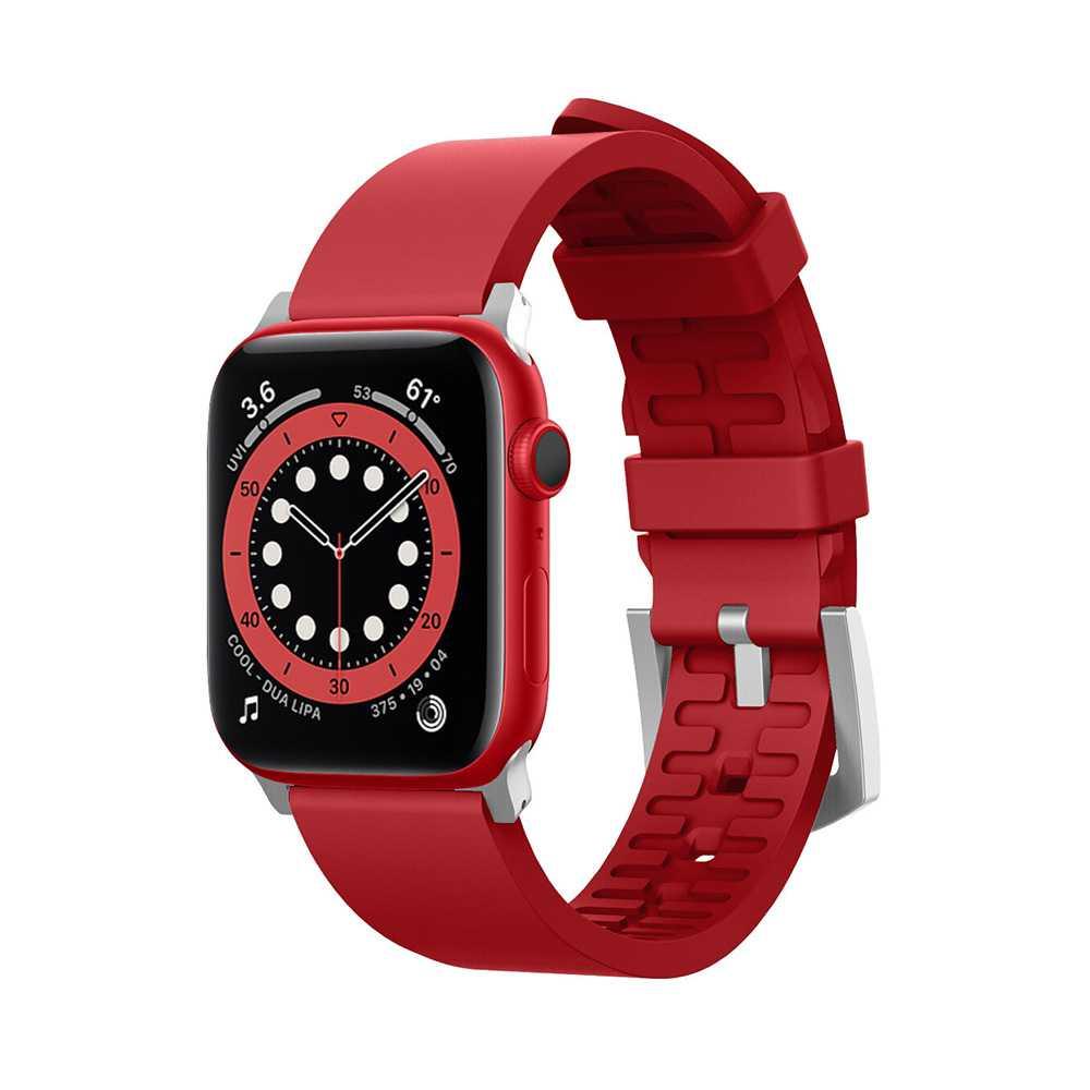 Elago Premium Fluoro Rubber Strap for Apple Watch 40mm Black