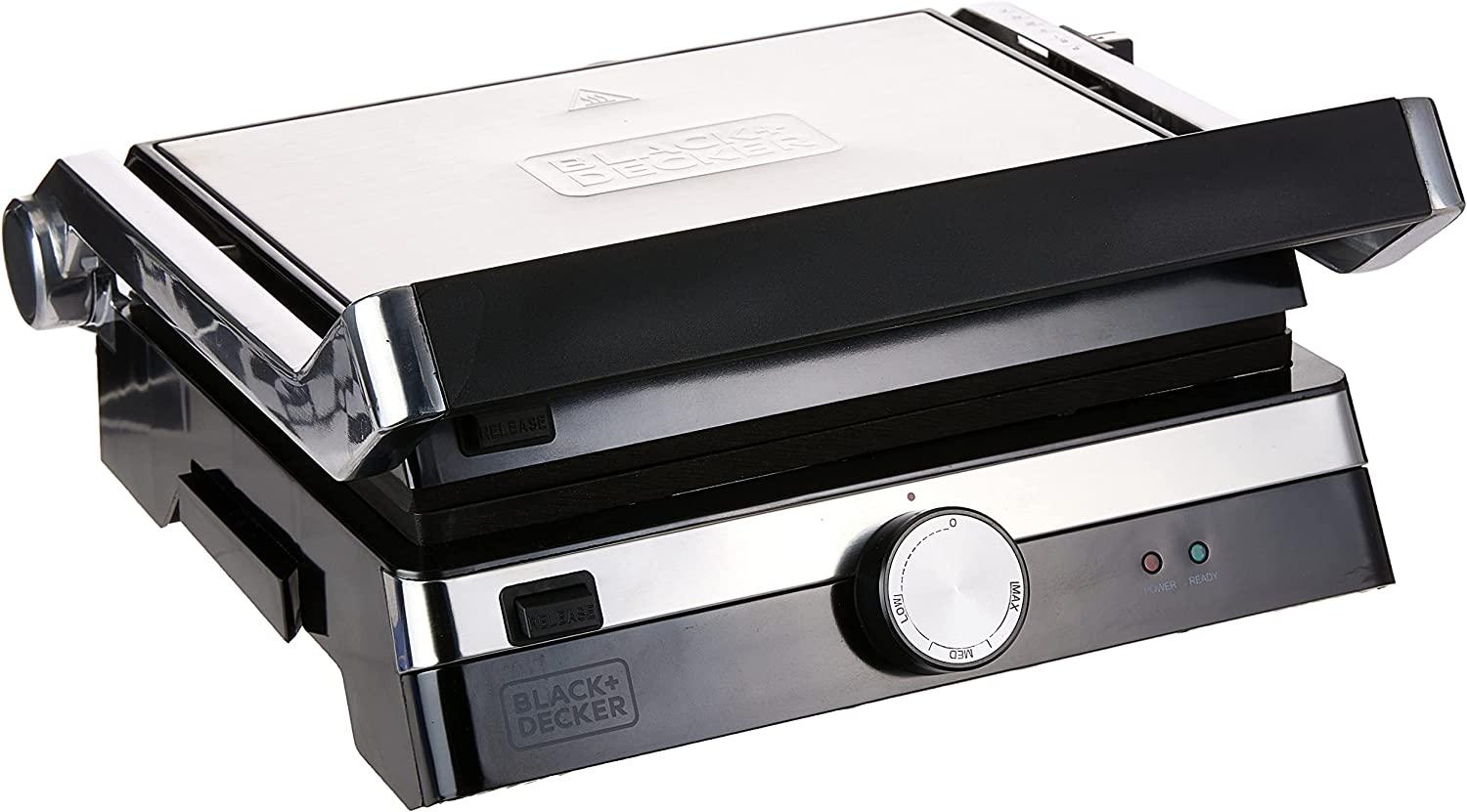 Buy Black Decker 2000W Family Health Grill Cg2000 B5 Black Silver