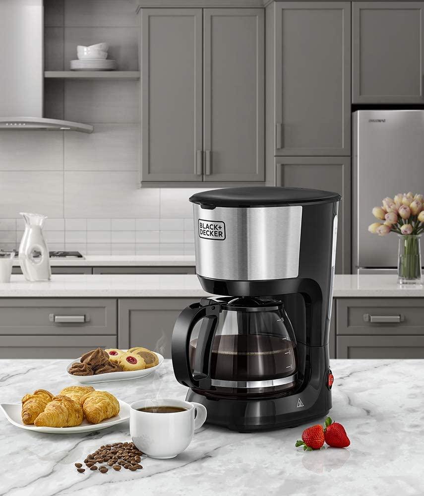 Buy BLACK DECKER 750W 1.25L Coffee Maker Coffee Machine 10 Cup