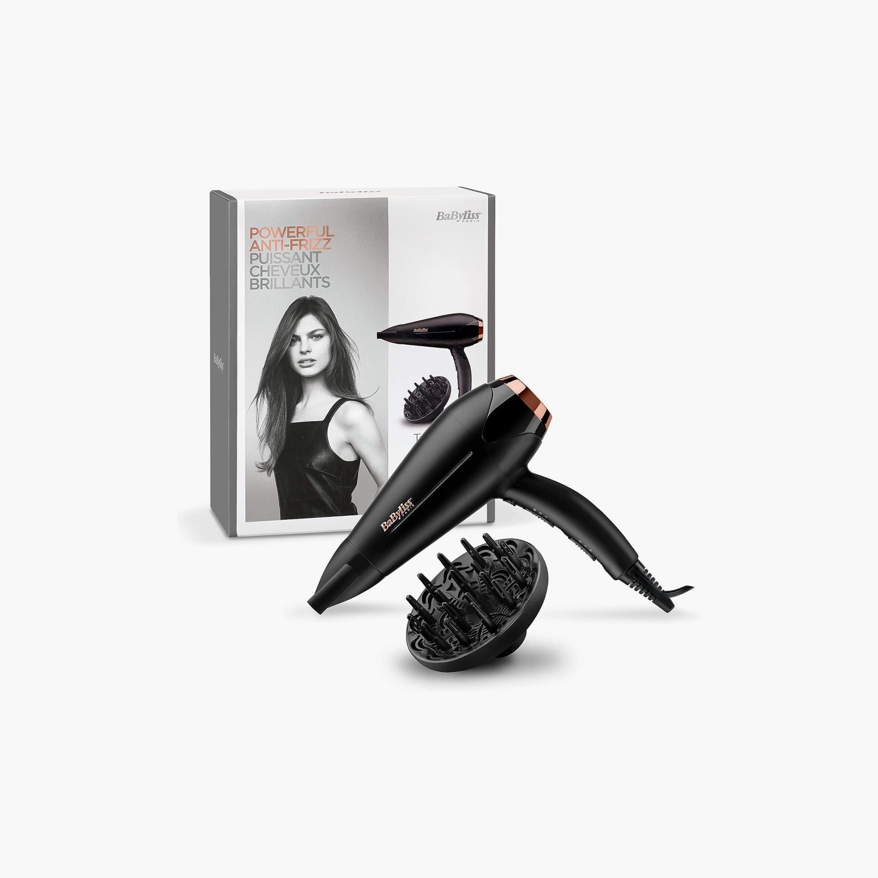 Buy Babyliss 2200watt Hair Dryer D570dsde Black/gold Online in UAE