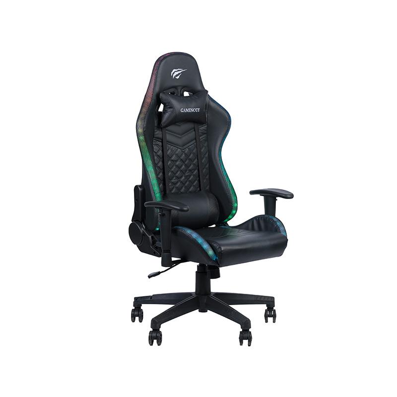 Buy Havit Gaming Chair With LED Lights GC927 Black Online in UAE Emax