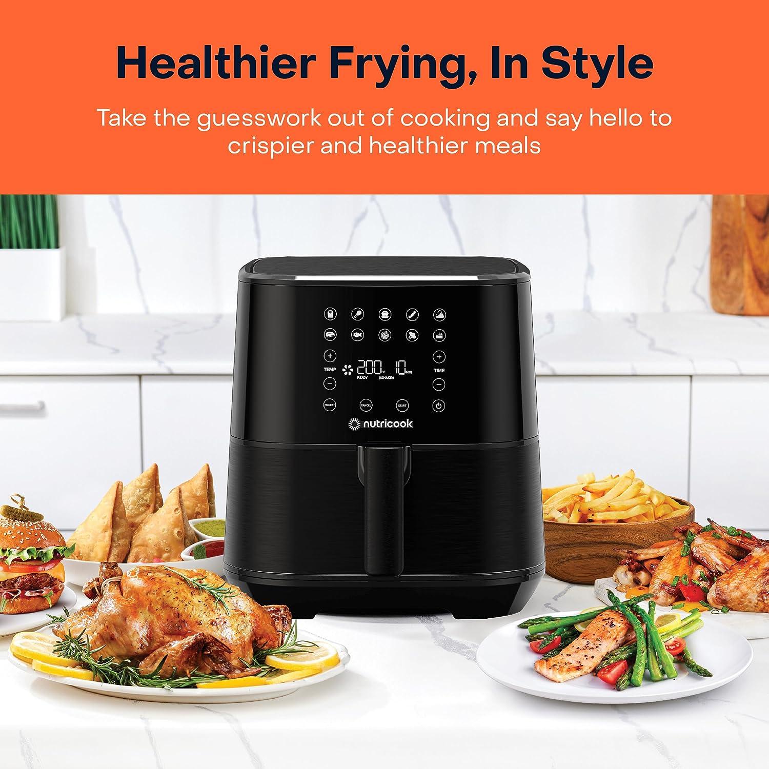 Buy Nutricook Rapid Air Fryer 2 NC-AF204 Multicolour 1500W Online - Shop  Electronics & Appliances on Carrefour UAE