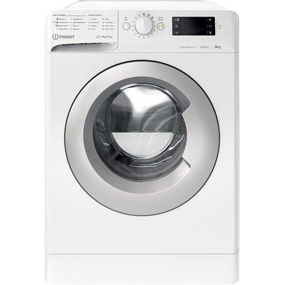 Indesit 8 KG Front Load Washer Color MTWE-81483WSGCC