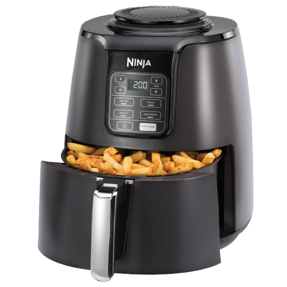 Buy Nutri Ninja AF 100 Air Fryer 1550W Grey/Black Online in UAE Emax - Main Image