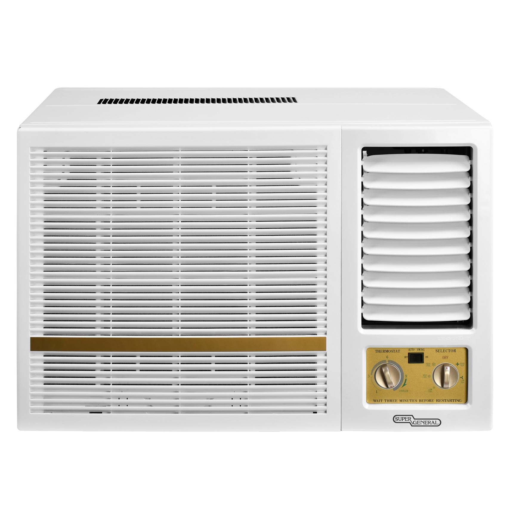Buy SUPER GENERAL 1.5 Ton Window Air Conditioner White SGA183NE Online
