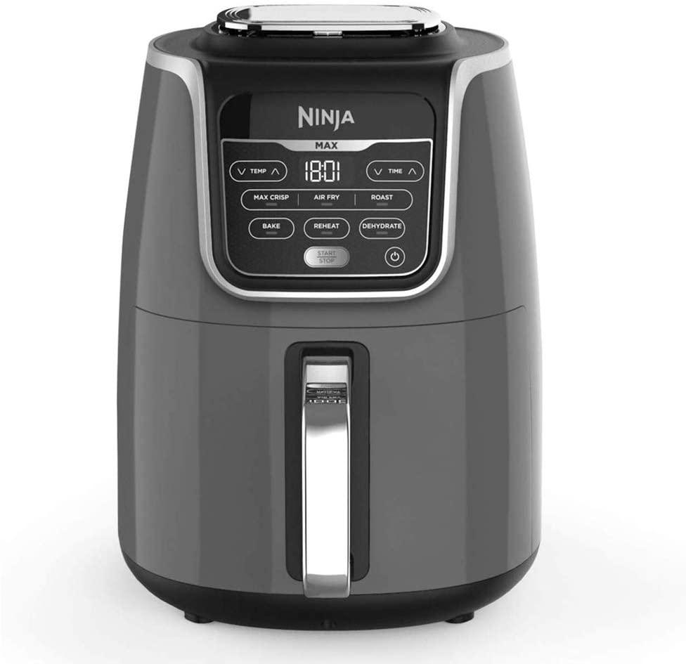 Nutri Ninja Air Fryer AF100 1550 Watts, 3.8 L, Black/Grey-AF100:Buy Online  At Best Price In UAE: Kitchen Souq