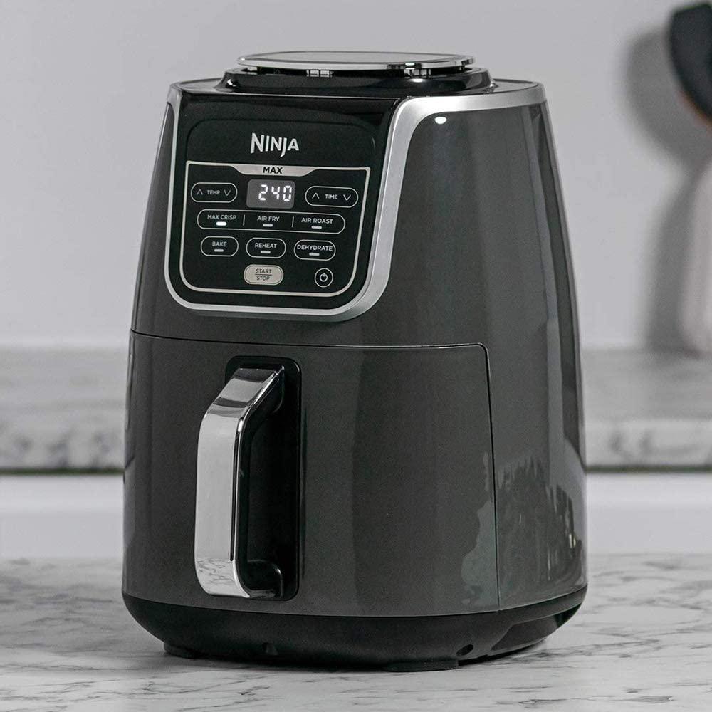 Nutri Ninja Air Fryer AF100 1550 Watts, 3.8 L, Black/Grey-AF100:Buy Online  At Best Price In UAE: Kitchen Souq