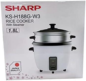 SHARP Rice Cooker - KS-H188G-W3