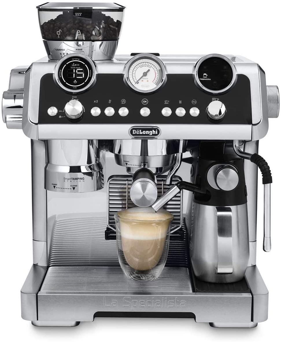 Buy Delonghi 2L Coffee Machine EC9665.M Silver Online in UAE Emax