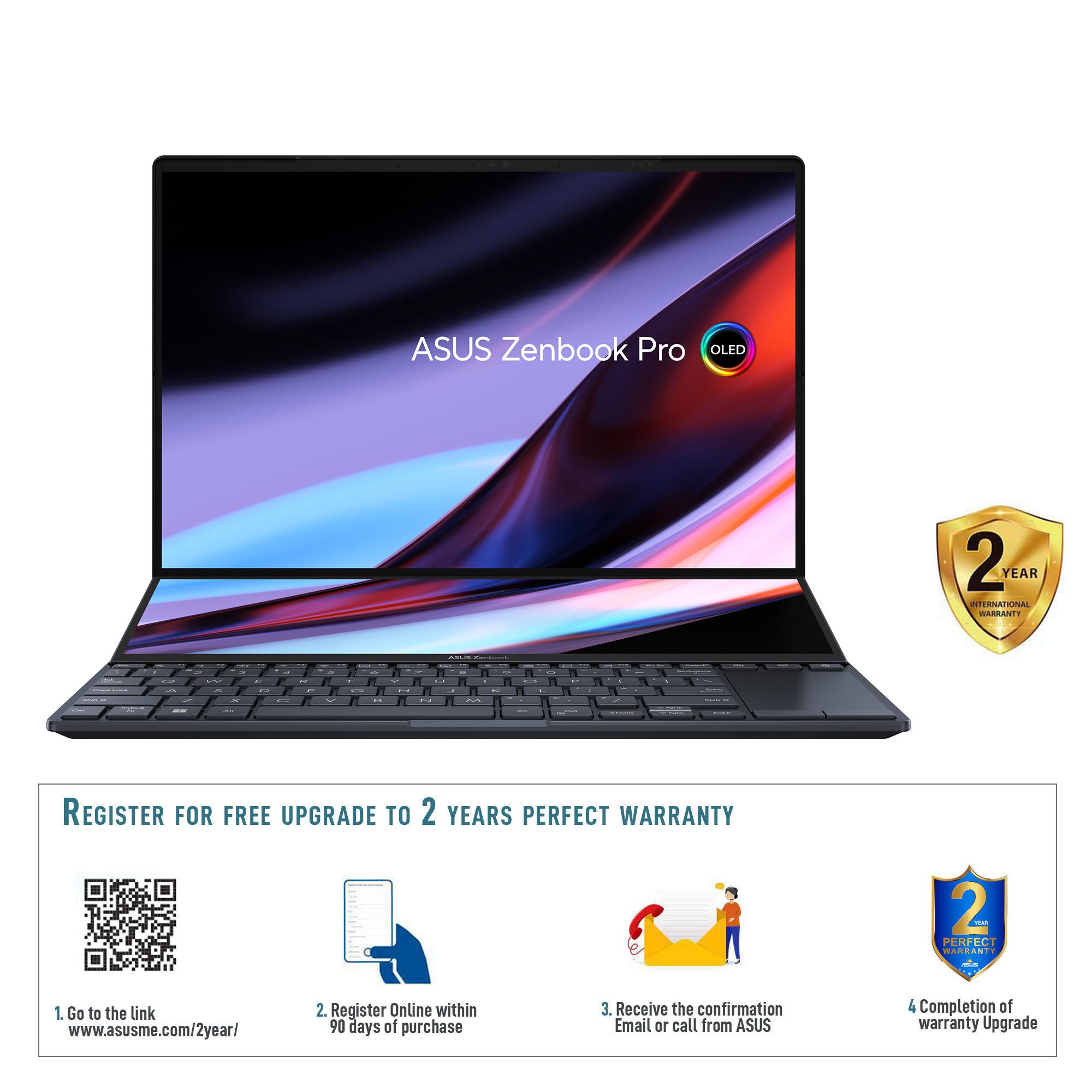Buy Asus Zenbook 14 Pro Duo OLED UX8402ZE-OLED207W Creator Laptop