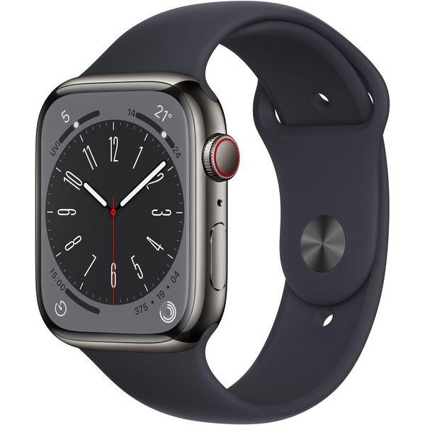 Apple Watch Series 8 GPS Cellular Stainless Steel Case with