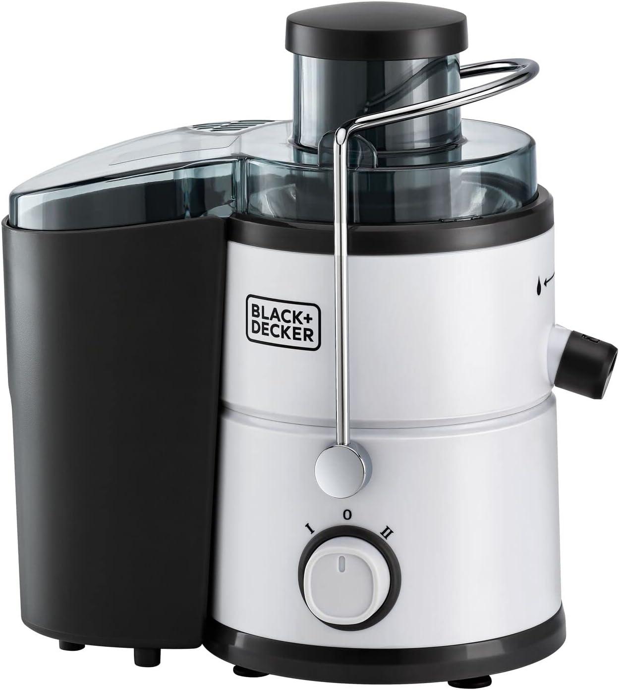 Black Decker Juice Extractor 600W JE600 B5 2 Years Warranty