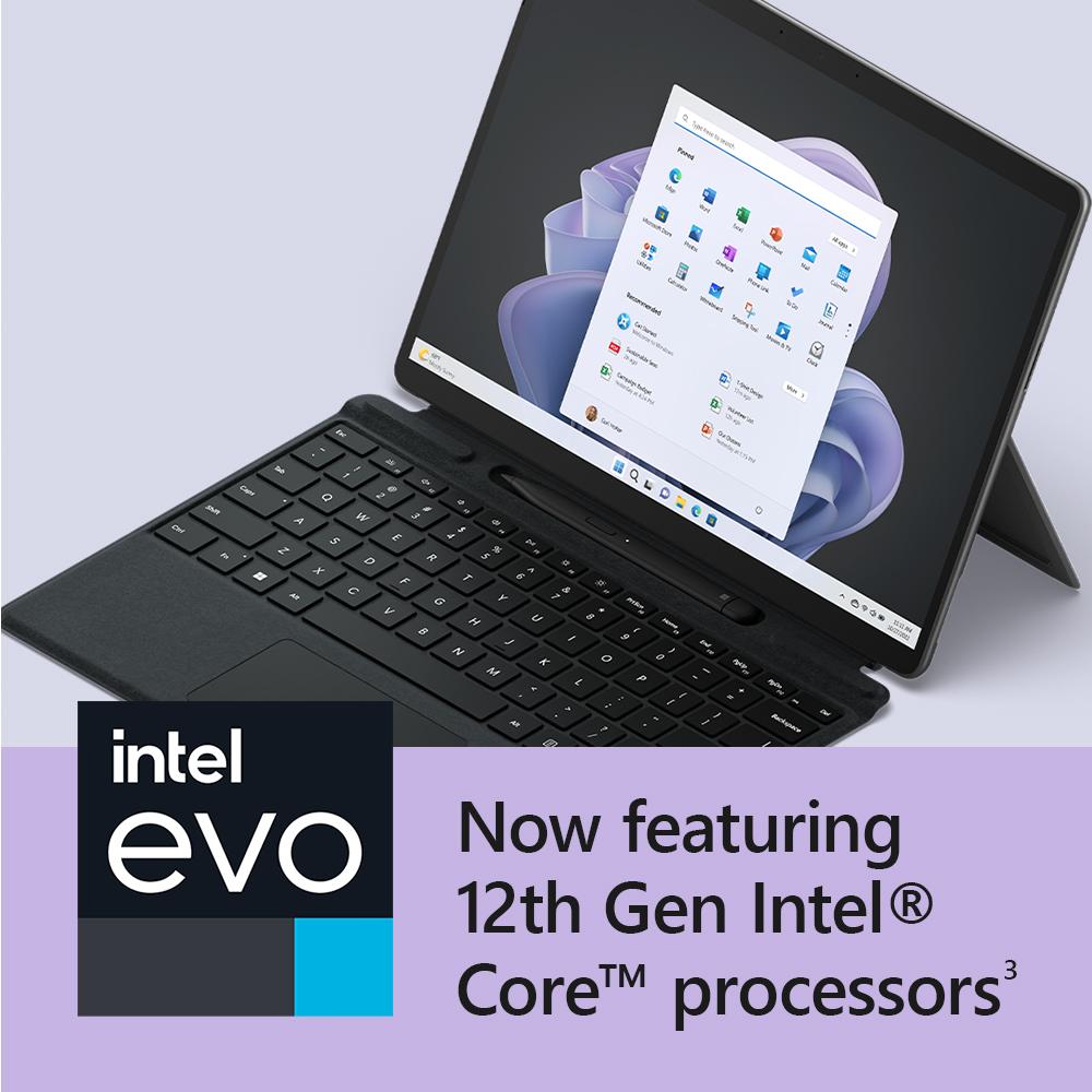 Microsoft Surface Pro 9 (2022) – 12th Gen / Intel Core i5-1235U