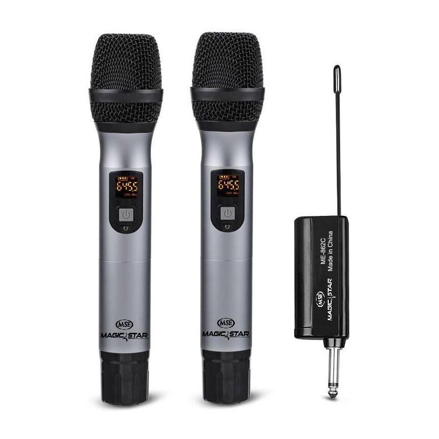 Magic Star ME 862C UHF Wireless Microphones