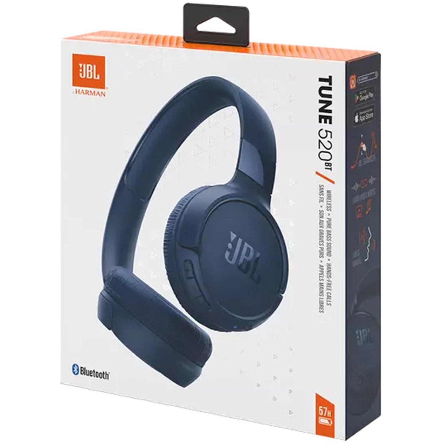 JBL TUNE 520BTBLK Wireless On Ear Headphones Black