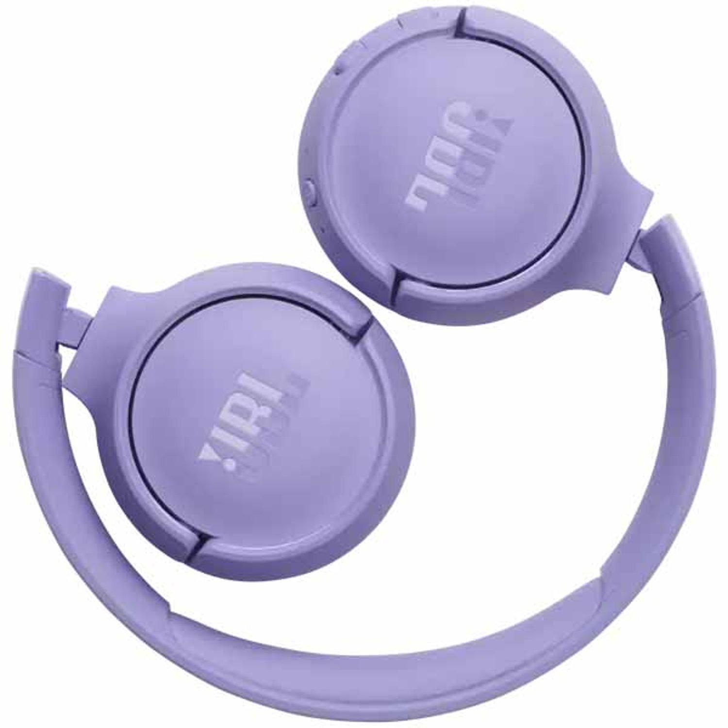 JBL Tune 520BT Wireless On-Ear Headphones, with JBL Pure Bass Sound, B