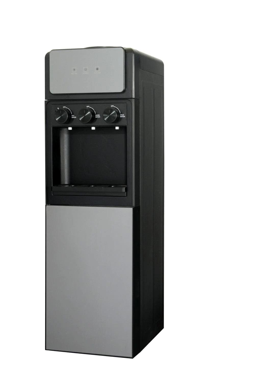 Top loading water cooler with hot sale mini fridge