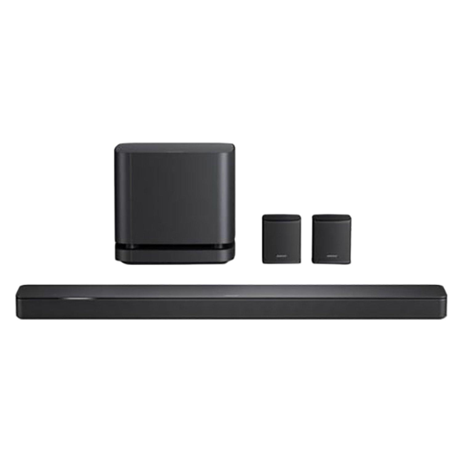 Bose Smart Soundbar 600 + Module 500 10 Wireless Subwoofer in Black Home  Theater Surround System