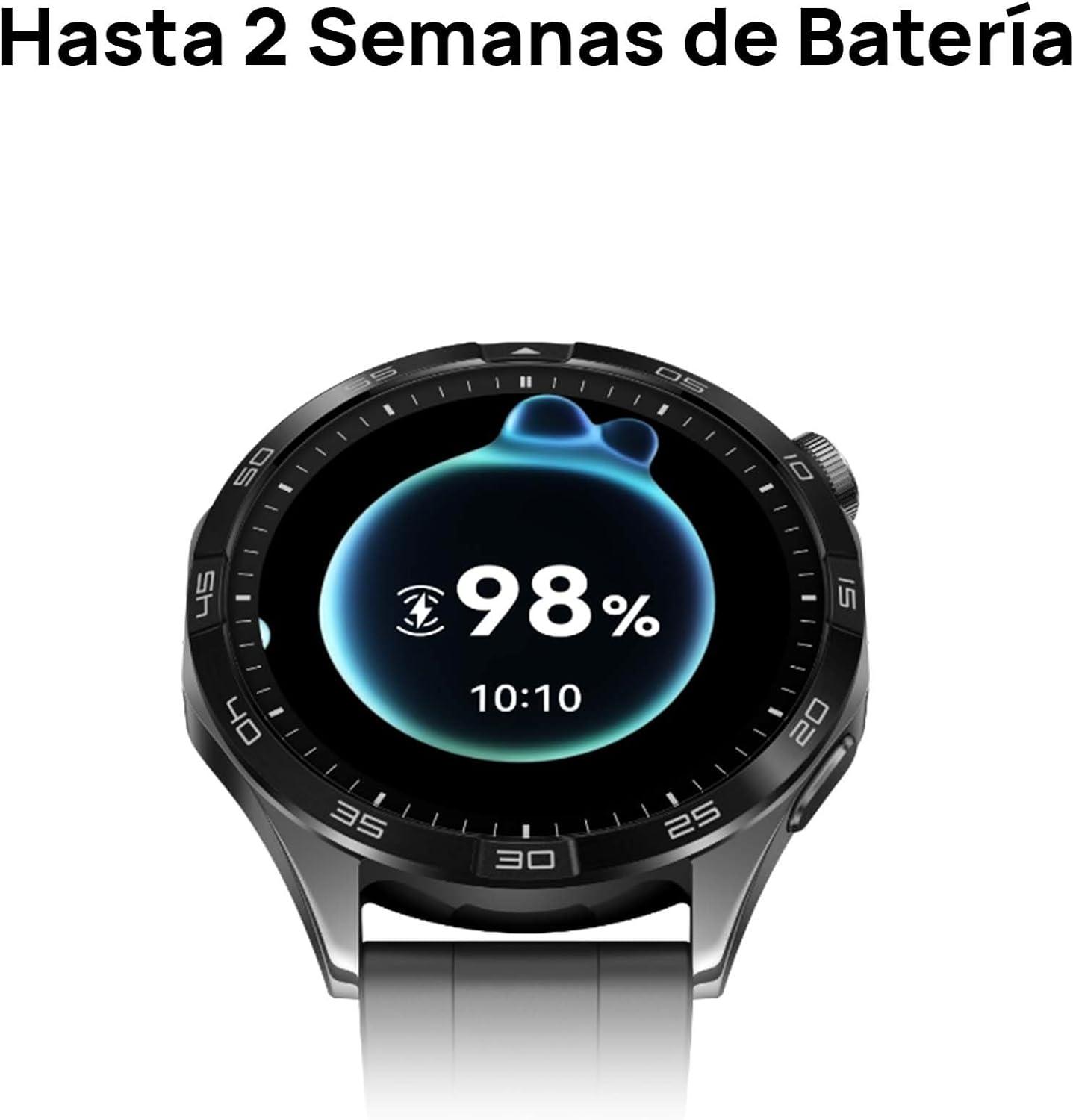 Huawei Watch GT4 Pnx-B19 46MM Black Fluoroelastomer Strap