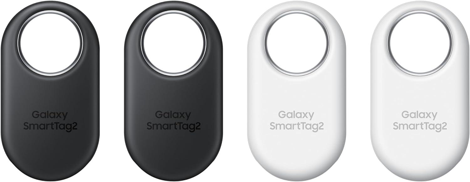 Galaxy SmartTag2  4個セット Galaxy SmartTag2, 4 Pack, Black and White Mobile Accessories