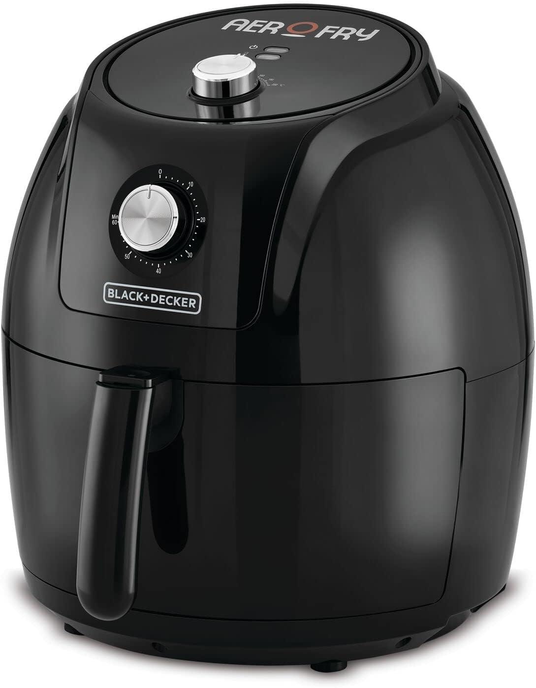 Black+Decker 1800W Mechanical Control XL Air Fryer with Rapid Air  Convection Technology Black 7 Liter AF575-B5, BLACK & DECKER, All Brands