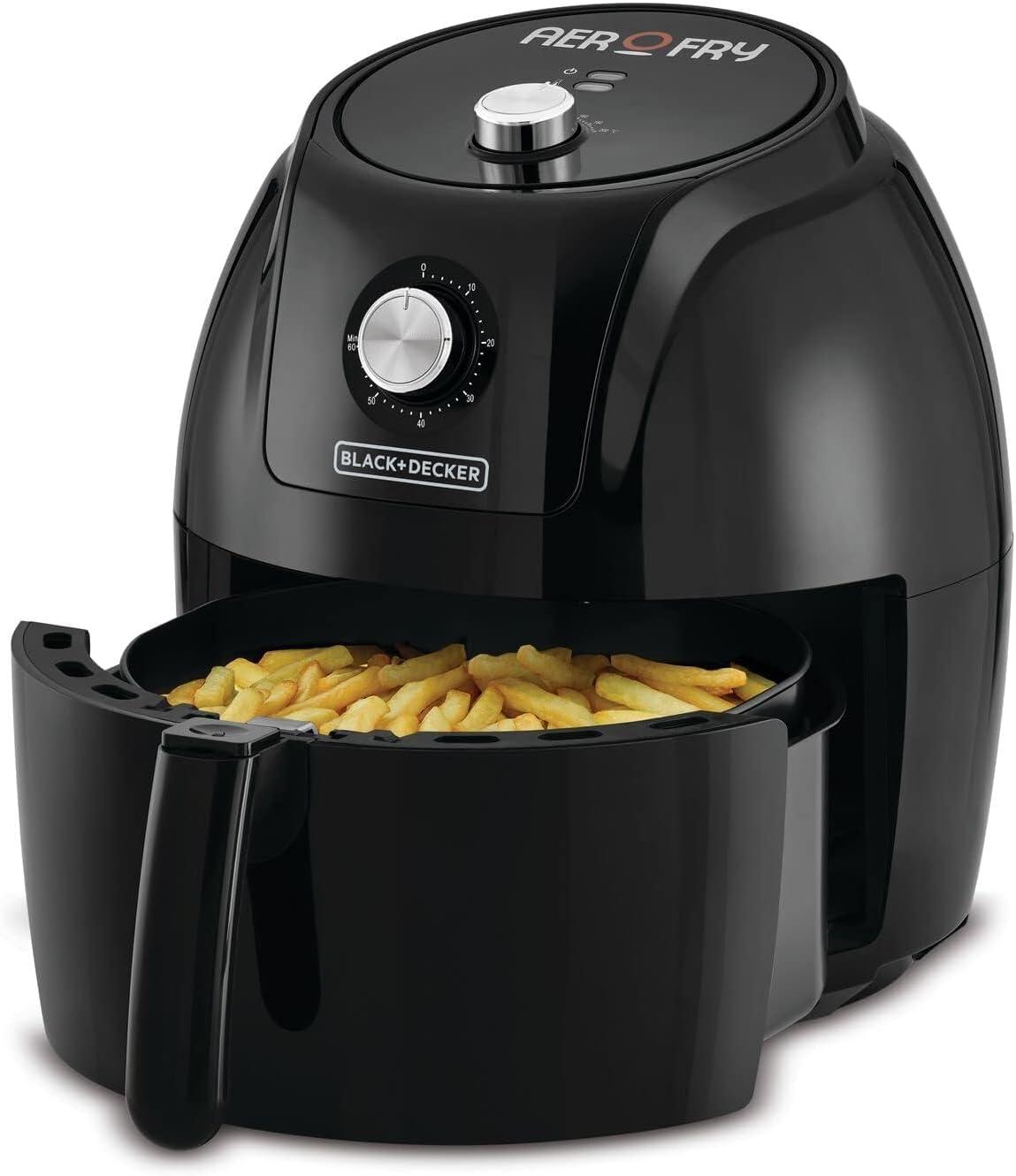 BLACK DECKER XL Air Fryer 1800W 7L 1.5Kg Capacity With Rapid Hot