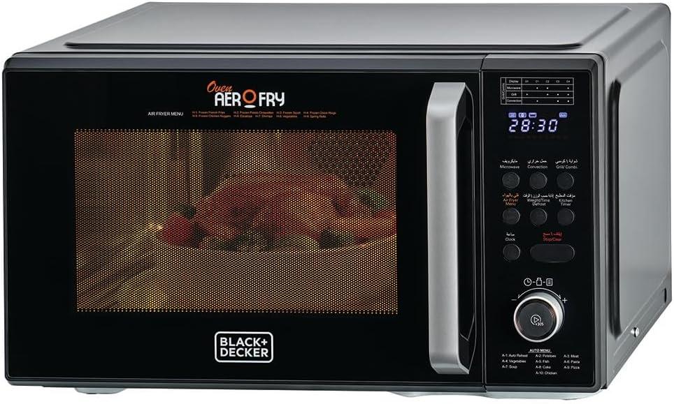 BLACK DECKER 4 in 1 Digital Microwave Oven with Air Fryer Grill