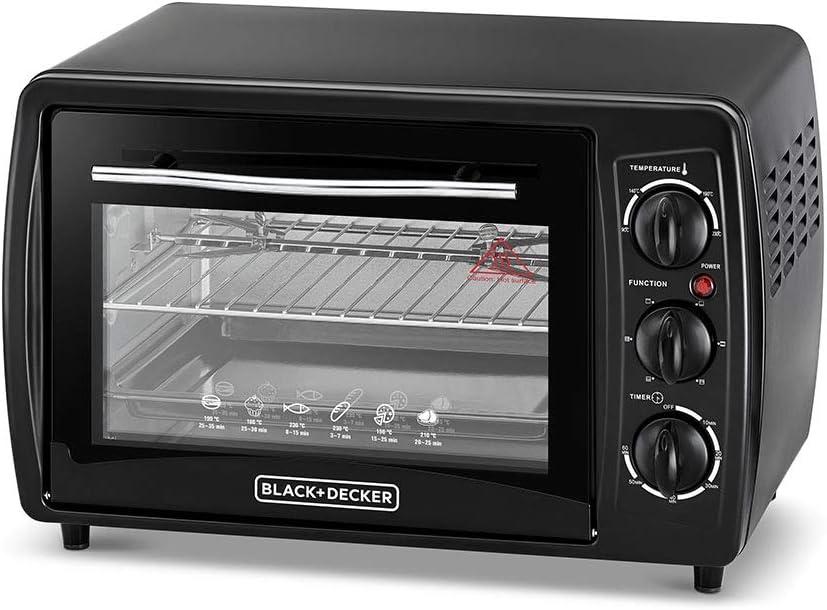 BLACK DECKER 1380W 19L Toaster Oven 90 230 Temp Setting Double