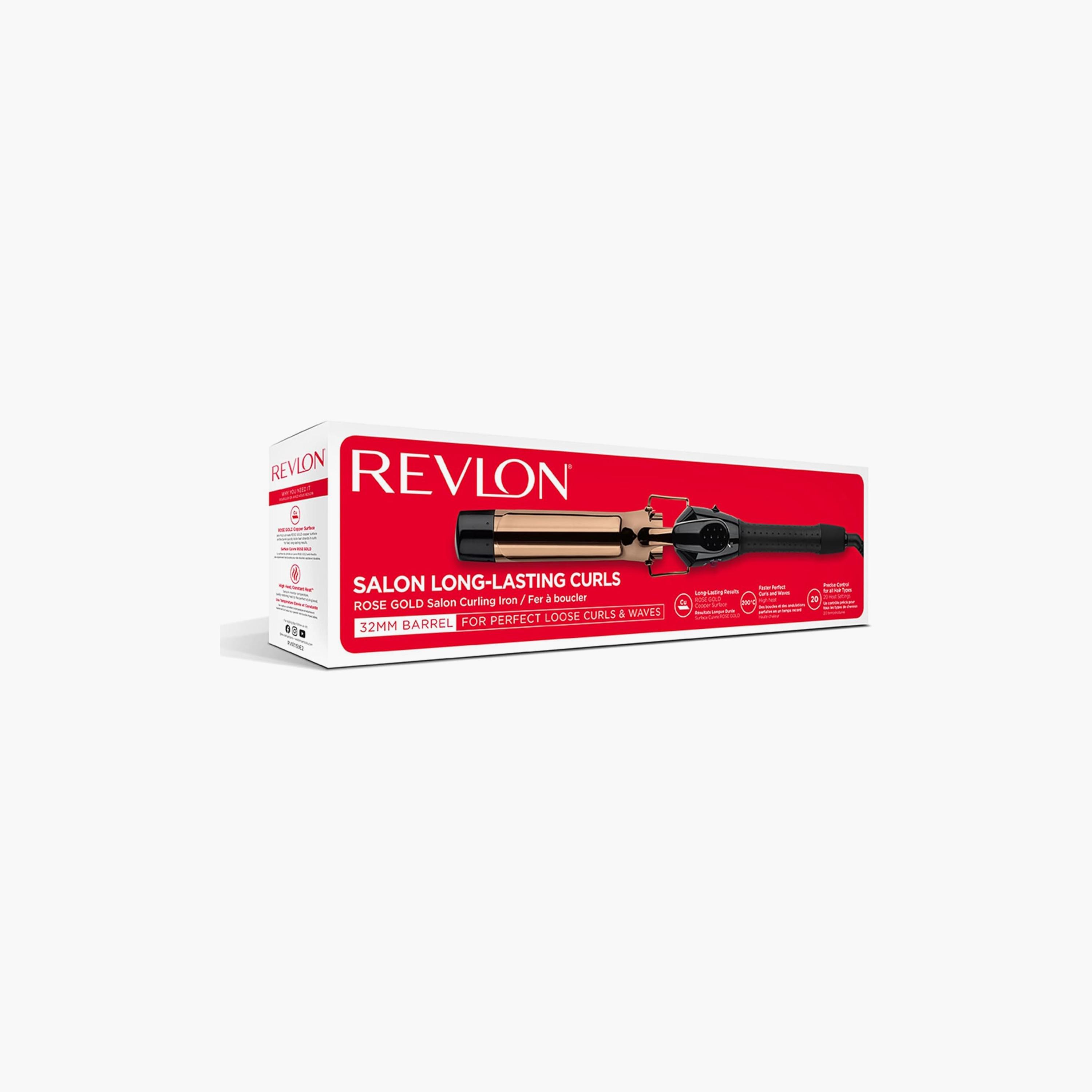 Revlon RVIR 1159 Salon Long Lasting Curling Iron Styler 20 Heat Settings
