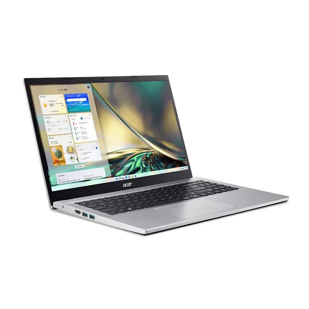 Acer Aspire Intel Core i5-1235U 8GB RAM 512GB  SSD Windows 11 Home Intel UHD Graphics Laptop Silver - Main Image