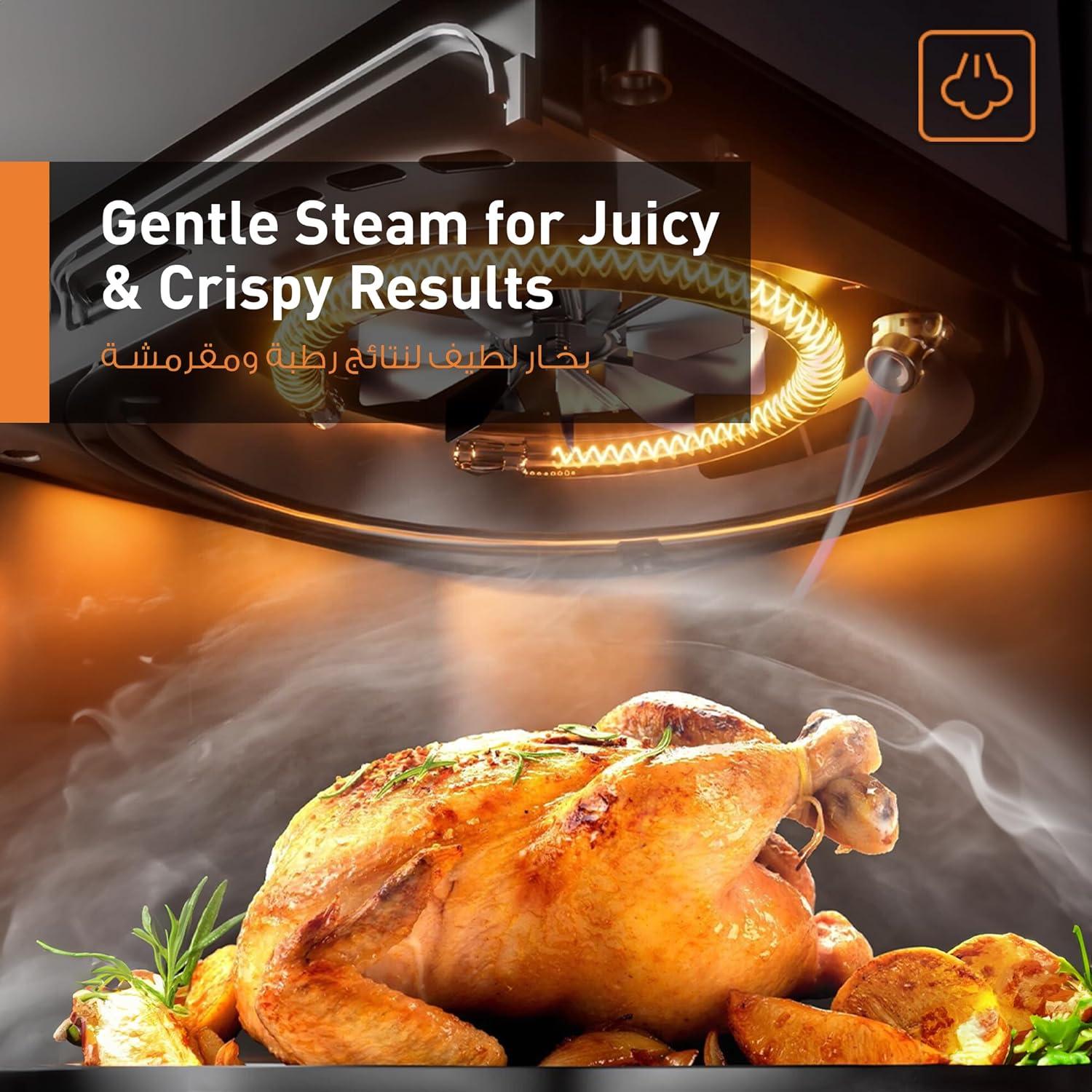 Menu air clearance fryer