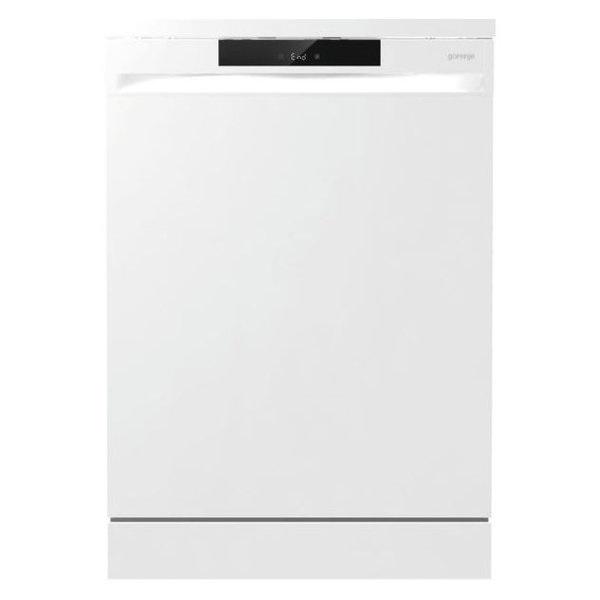 White stainless steel store dishwasher